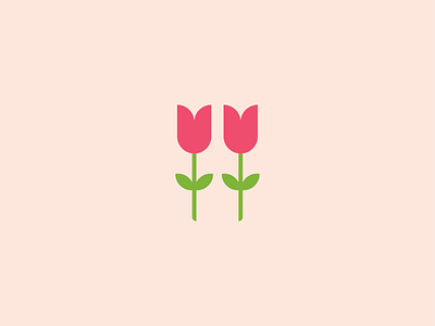 Tulip-Nature Symbol design flat icon illustration logo mark minimal nature symbol symbol icon symbolism symbols tulip tulips vector