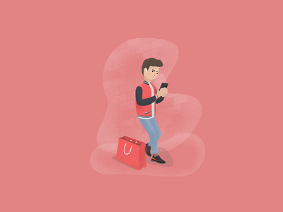Illustration for the app app branding character design digital art digital illustration digital painting icon illustration ux ui vector web
