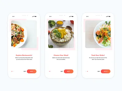 Online Food Walk-Through flat tutorial flat walkthrough food app food tutorials food walkthrough foodie onboarding online food online restaurant orange app restaurant restaurant app restaurant branding restaurant walkthrough restaurantwalkthrough tutorial tutorials walk through walkthrough