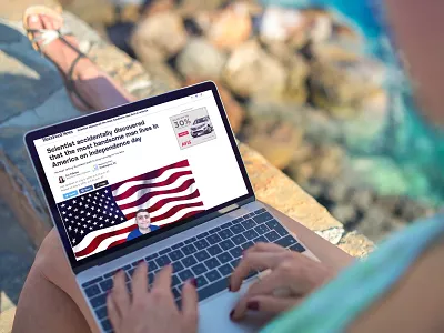 Buzzfeed Parody Mockup branding design graphics mockups