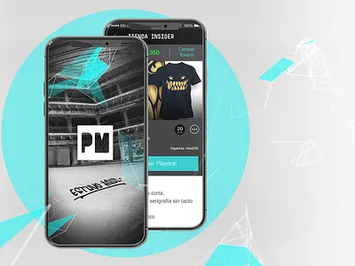 App PM Canal 5 app design interface graphic ui ux