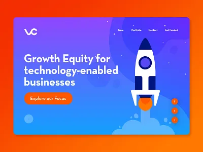 Venture Capital Group for Startups Flat Modern Web Concept branding concept flat illustration minimalist modern startup tech trendy ui ux ux design venture capital web design