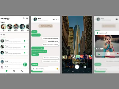 whatsapp redesign social uidesign whatsapp
