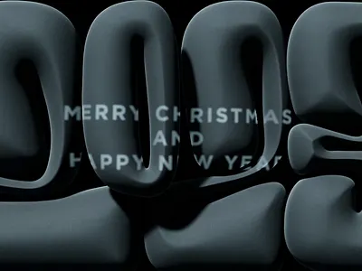 HAPPY NEW 2023 YEAR AND MERRY CHRISTMAS alphasign branding calligraphy design handlettering illustration lettering logo type