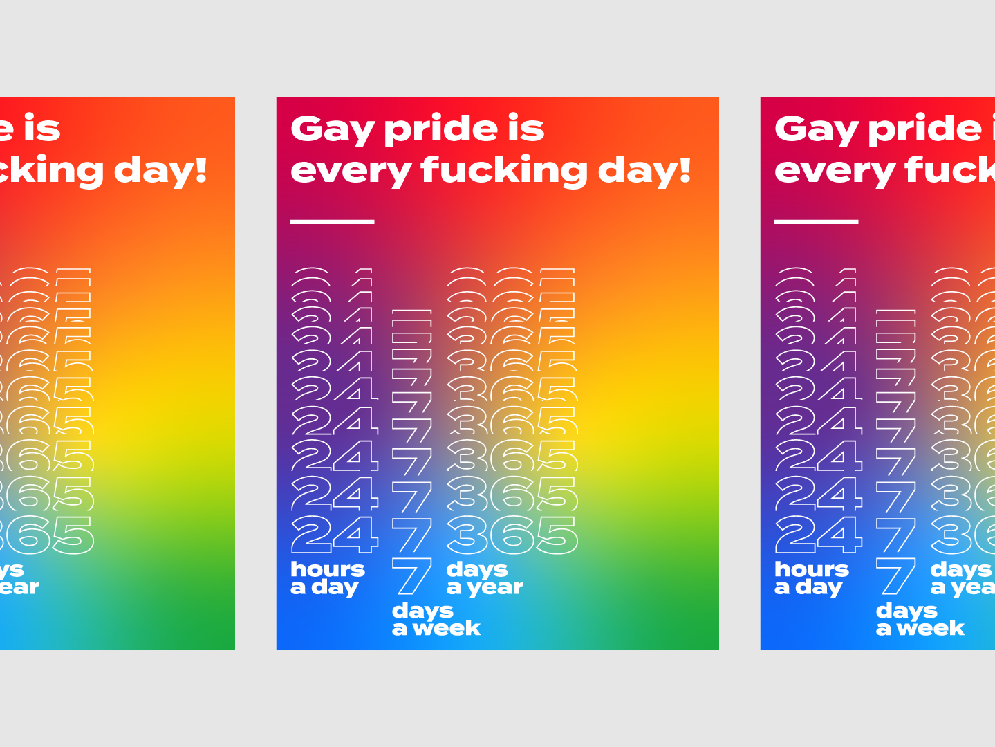 Example of Gay Pride is Every Day