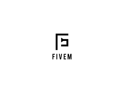 "Fivem" logo design art behance branding design illustration illustrator logo logos logotipo logotype logotype design minimal monogram type typography ui ux vector web website