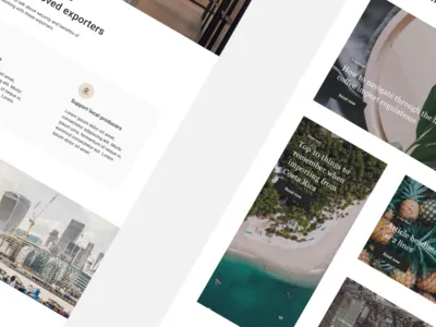 Trade Nations / Website article blog business clean finance finance business fintech green landing page marketing simple trade uidesign ux ux design uxui web webdesign website white