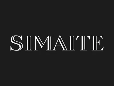 Simaite | 2024 branding clothing brand logo design clothing logo design design graphic design logo logo design logotype logotype design personal logo design