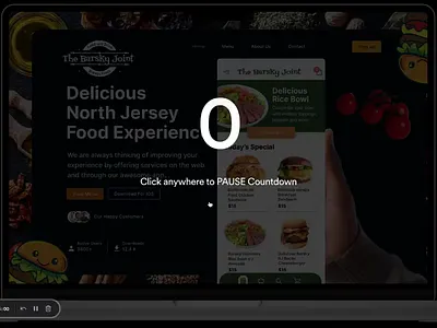 Restaurant Design "The Barsky Joint" app app for food appdesign appdesigner appideas barskydesign branding design designer designforhire designsystem food food app graphic design illustration logo resturant ui