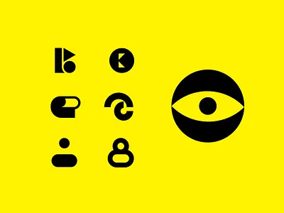 Logomark Explorations abstract branding design exploration explorations geometric icons logo logo design logo design branding logo designs logo mark logodesign logomarks logos marks minimal monograms shapes symbols