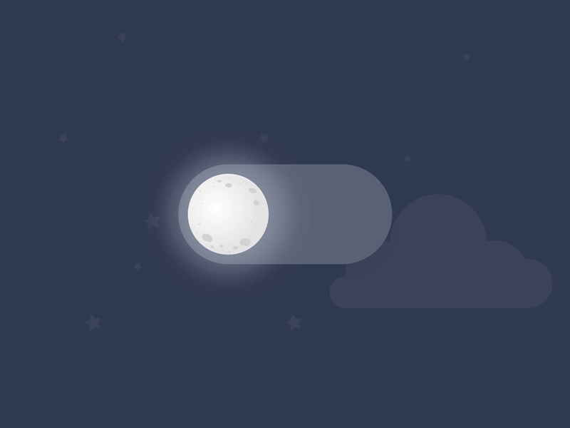Day-Night switcher animation app design flat on off switch switcher ui ui elements uidesign uiux ux