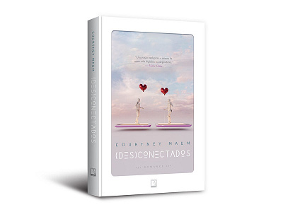 Cover design of "(des)conectados" book capa courtney maum cover cover design desconectados editora record editorial livro publishing