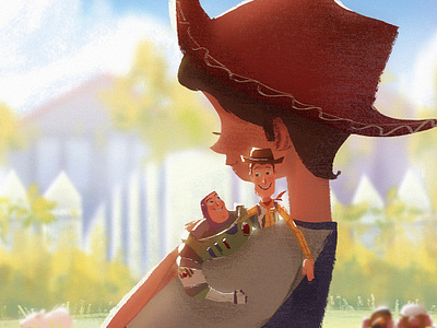 You've Got a Friend in Me character design characters concept art digital art disney environment fan art illustration lights photoshop pixar toy story visdev visual development walt disney