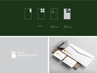 Iplus Architecture architecture branding fubo identity mark ratio symbol type