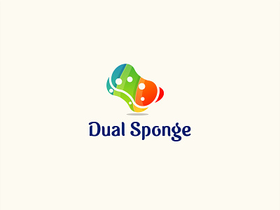 Dual Sponge Logo business logo design colorful colorful logo creative logo cute sponge logo logo design logo sponge sponge creative sponge logo sponge logo designs