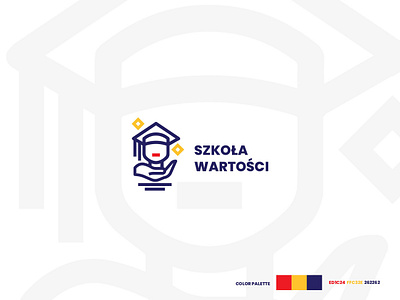 School Program Logo design app brand branding color creative creativeadobe design design inspiration designer graphic graphic design brand icon illustration logo type typography ui ux vector web