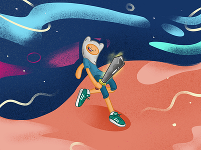 Finn the space-hooman