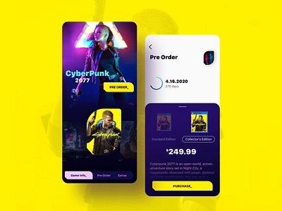 Cyberpunk 2077 / Static 1 app concept cyberpunk cyberpunk 2077 game ios mobile
