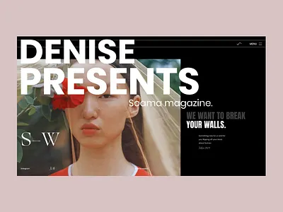 CREATOR blog design fashion grid interface photo photography typography ui ux web web design webdesign website