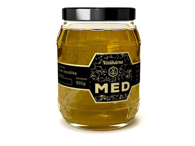 Design and implementation of labels for honey adobe illustrator