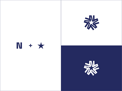 N Concept branding icon identity mark n navigation symbol