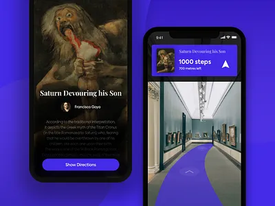 Museum Assistant 2d artefact dailyui design interaction design light minimalistic mobile museum of art ui ui design