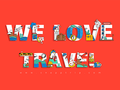 Snapptrip adobe illustrator animation art character character art characters design flat graphicdesign illustration logo typogaphy vector ‌branding