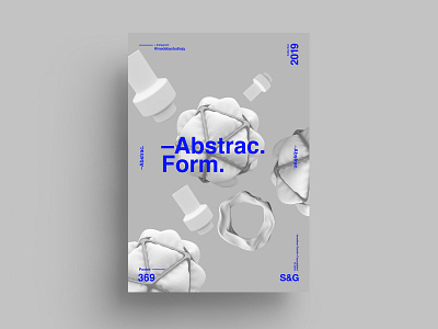 –Abstrac. Form. adobe art collage collageart color gradient gradient design illustration love photoshop poster posterdesign retro surreal swiss texture type typography vector