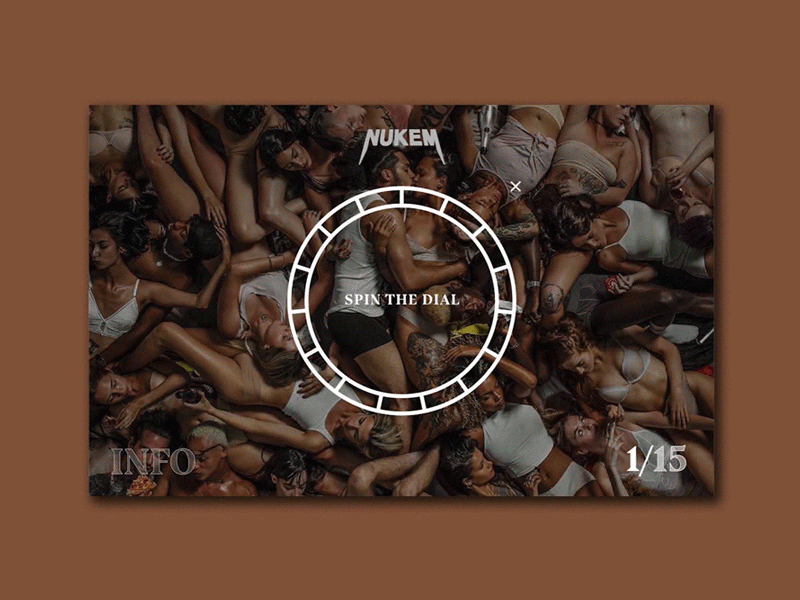 Haris Nukem Website adobe photoshop design graphic design minimal modern photography website design