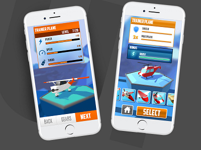 Game UI Design 3d animation game design game ui illustration