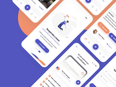 AutoAd Mobile & Car Marketplace App UI Kit buy car car marketplace marketplace mobile sell rent car sell car ui ux car app