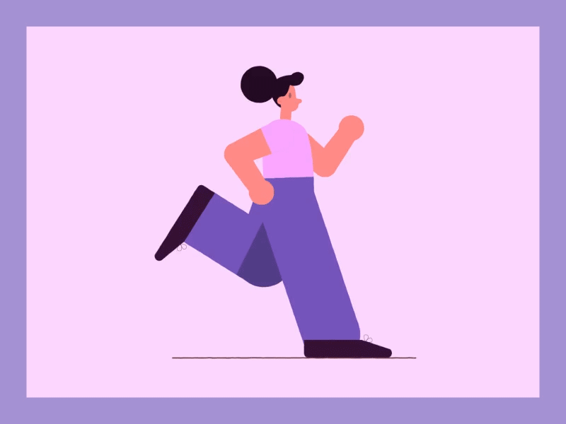 Run cycle adobe after effects after effects animation character animation character design illustration motion design run cycle