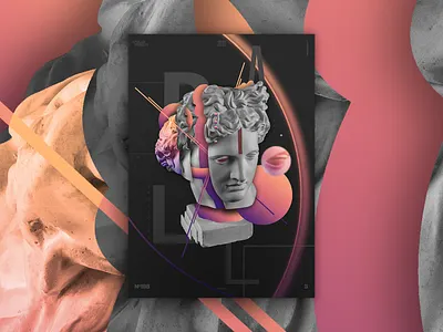 Orbital Poster #188 challenge conception creation creativity design challenge design experiment digital art graphic design graphic designer inspiration photoshop poster poster art poster creation poster design process space speed art universe