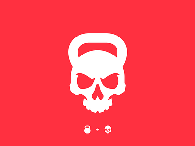 Gym Logo fitness fitness logo gym logo kettlebell kettlebell logo logo logotype skull skull logo vector