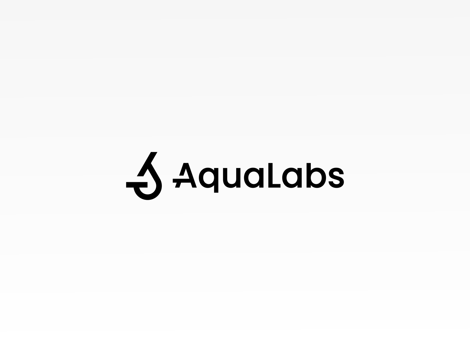 Aqua Labs blue branding brandits clean design diagnostic drop eco enviroment lab logo microscope minimal monogram pure quality test type typography water