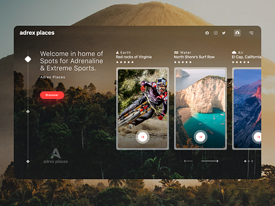 added desktop home app clear content design interface milkovone ui ux web