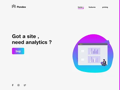 Landing Page UI adobe xd adobexd design designer landing design landing page landing page design landingpage ui uidesign userinterface ux uxdesign