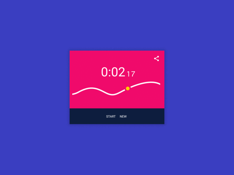 Bullet animation interaction movement ui