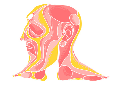 Walk Baby Walk anatomy animal design face flat human illustartor illustration mythical creature portait ui ux vector website