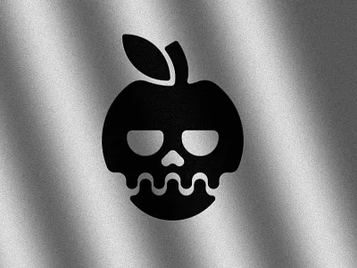 Bad Apple apple bad badge logo illustration logo minimal