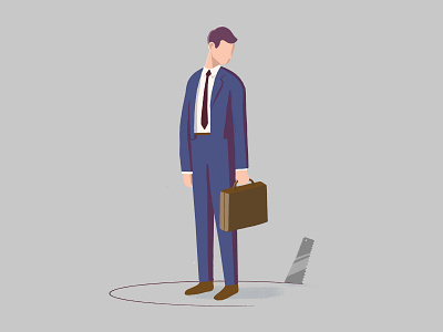 Falling down characters concept conceptual illustration editorial illustration figures illustration texture