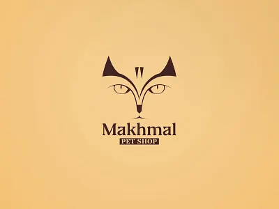 Makhmal Pet Shop Logo brandidentity branding cat design egypt egyptian graphic design illustrator logo logodesign pet pet shop pets photoshop vector