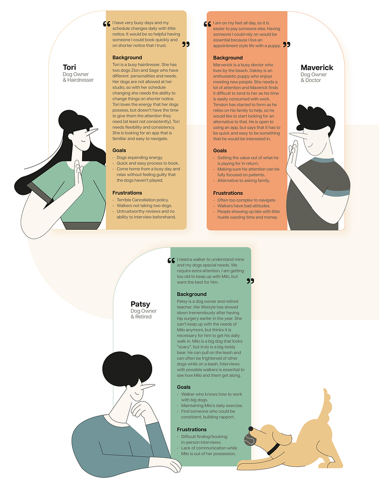 PawPals Pet Service App by Lauren Busselle on Dribbble