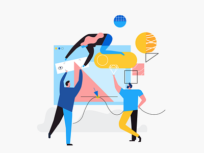 插画临摹 ui ux 插图 设计