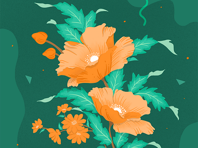 Flower Illustration floral design floral illustration flower illustration illustration art plants