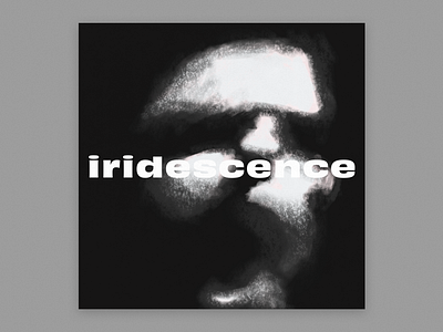 Brockhampton – Iridescence 2018 album art album cover hand drawn typogrophy