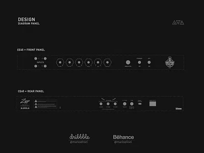 High End Amp's • Product Design adobe illustrator design graphic design grid grid construction grid design illustration product product design vector