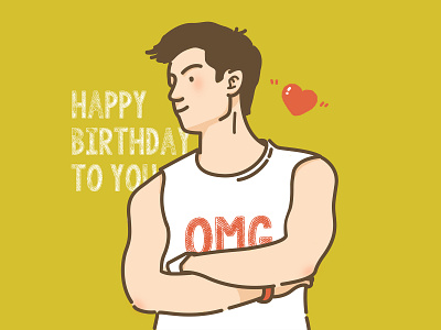 One Day boy cartoons illustration
