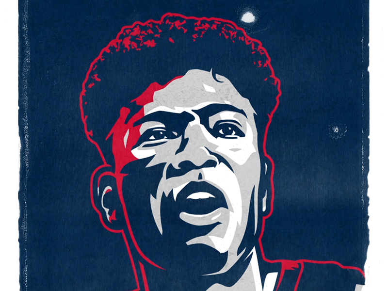 Rui Hachimura Illustration GIF basketball japan nba nba draft 2019 rui hachimura sports design washington wizards