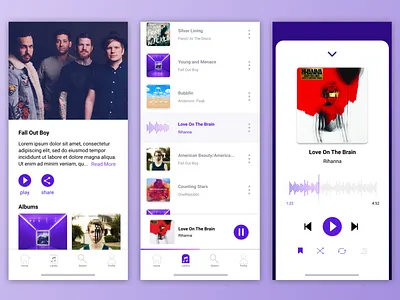 Daily UI 009 - Music Player daily 009 daily 100 daily 100 challenge daily ui dailyui music music app music player music player app music player ui ui